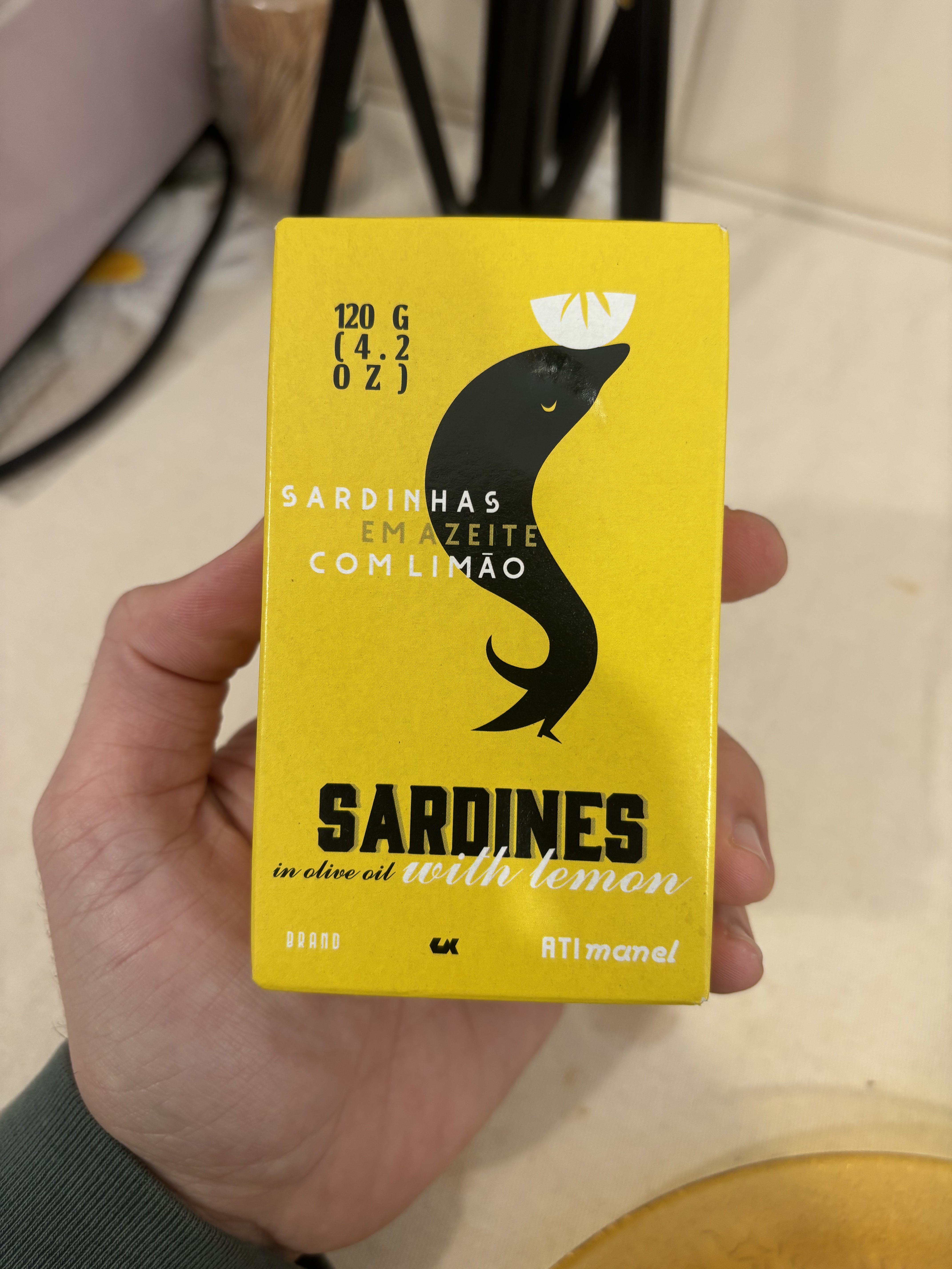 Sardinhas em Azeite com limão