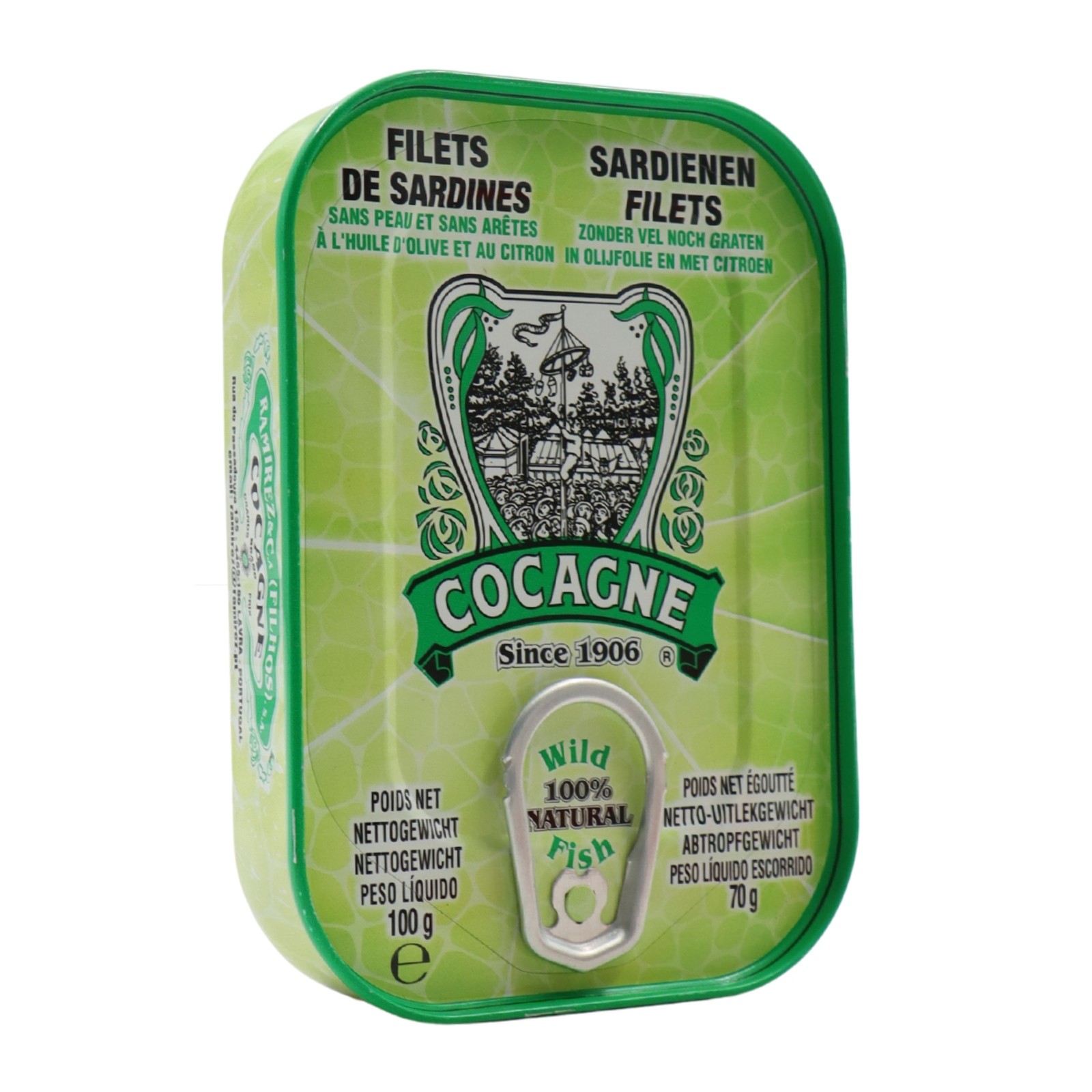 Filetes de Sardinhas sem pele e espinhas com Limão