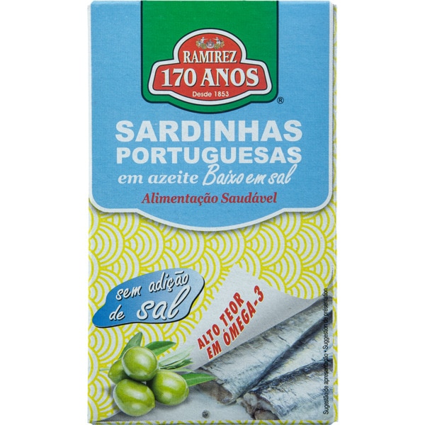 Sardinhas em Azeite - Sem Adição de Sal