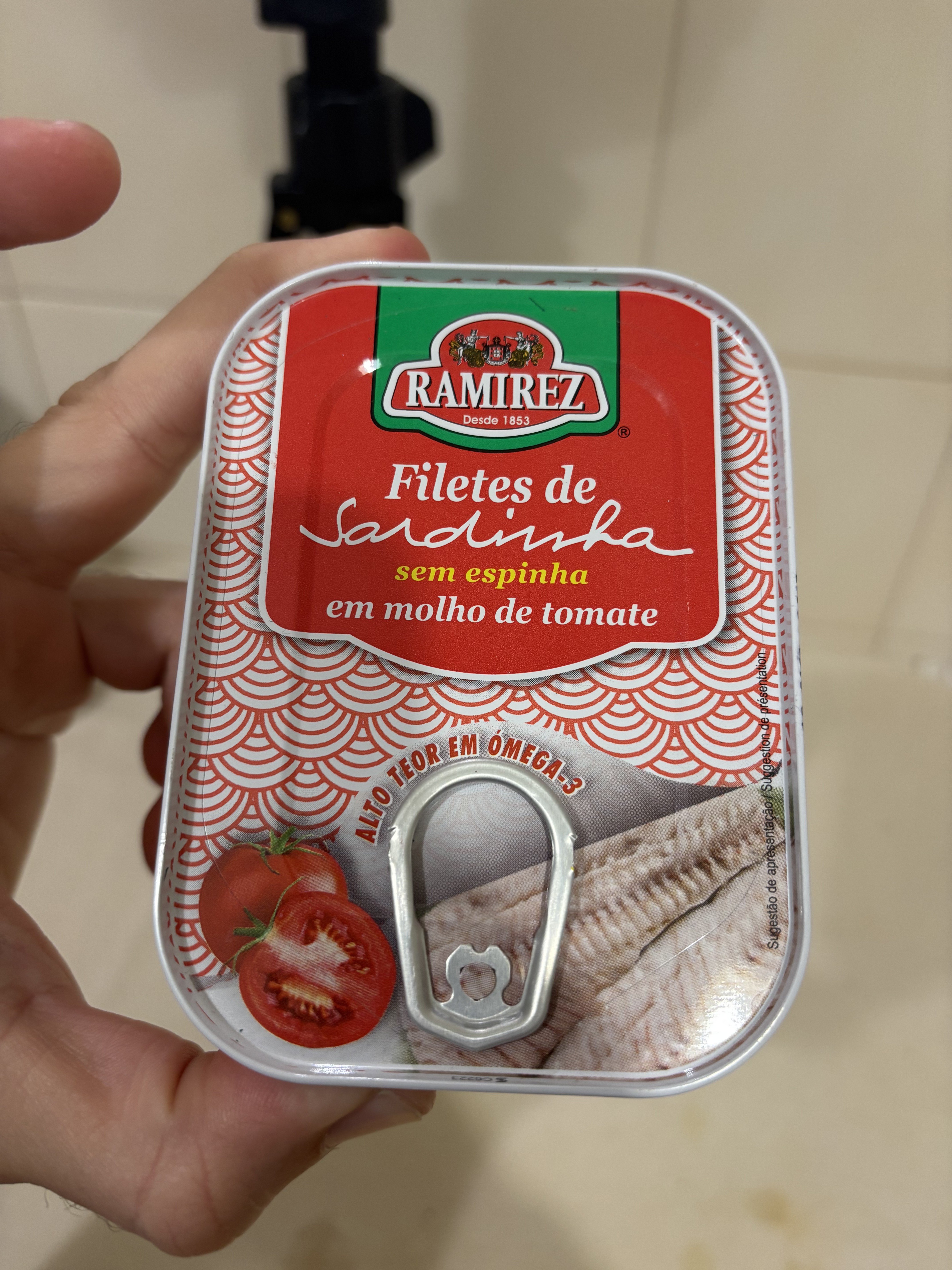 Filetes de Sardinha sem Espinha em molho de tomate